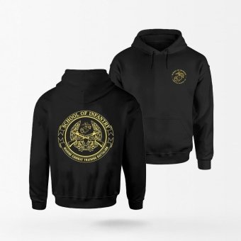 Hoodie School of Infantry Black