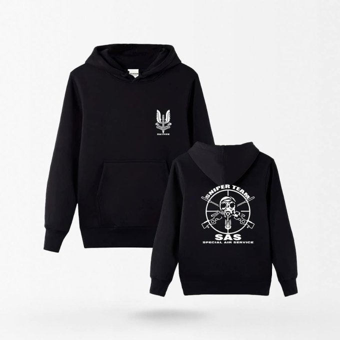 Hoodie Special Air Service Black