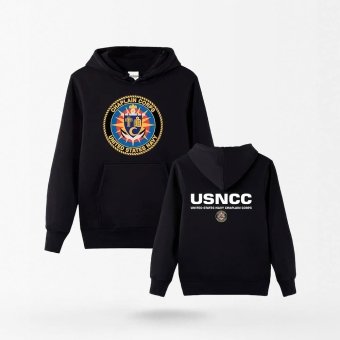 Hoodie US Navy Chaplain Corps Black