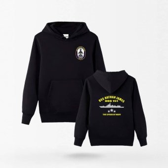 Hoodie USS Nathan James Black