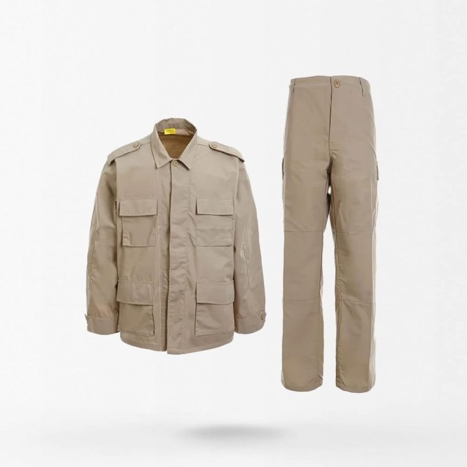 Khaki BDU Combat Uniform