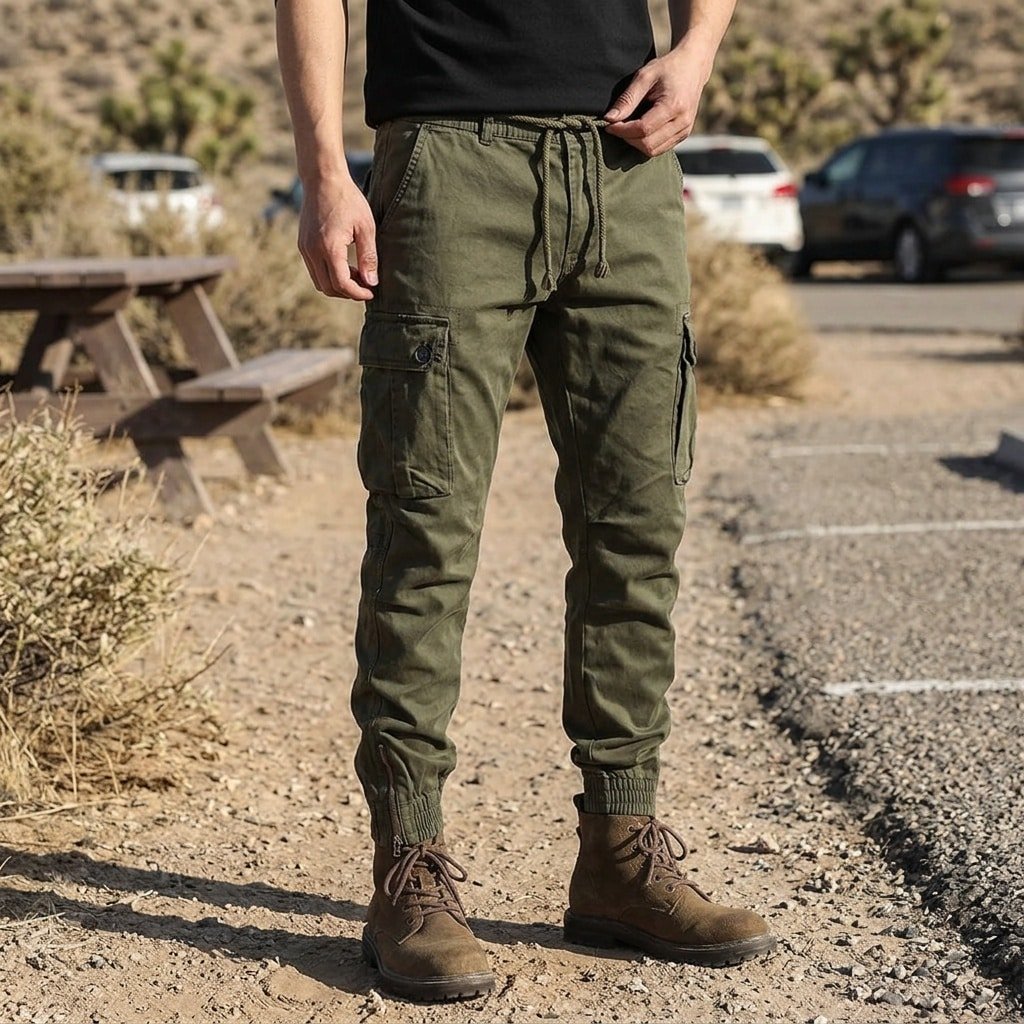 Army cargo jogger pants