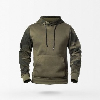 army green camo hoodie