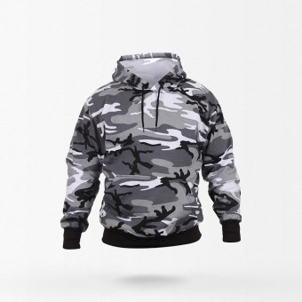 black and white camo hoodie