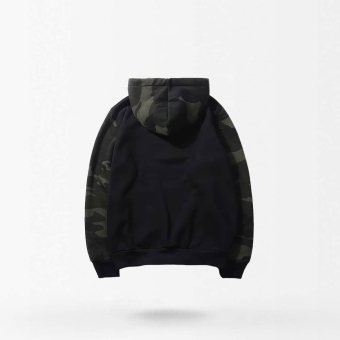 black camo hoodie
