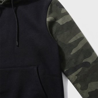 Black camo hoodie