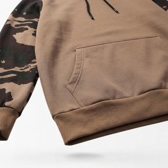 Camo khaki hoodie