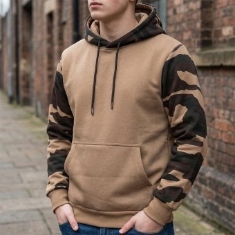 Camo khaki hoodie
