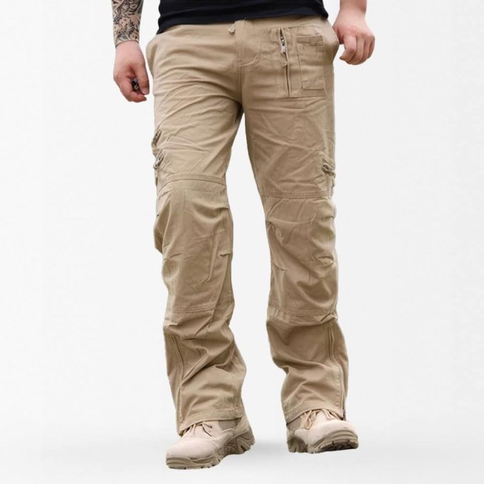 cotton tactical pants Khaki