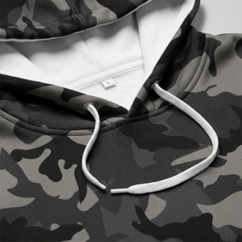 Dark grey camo hoodie