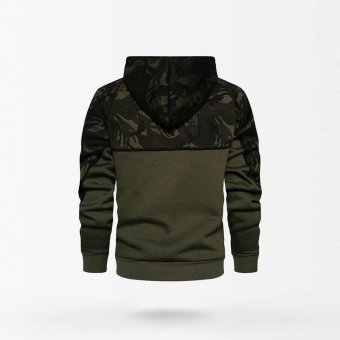 military camo hoodie