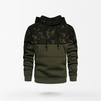 military camo hoodie OD Green