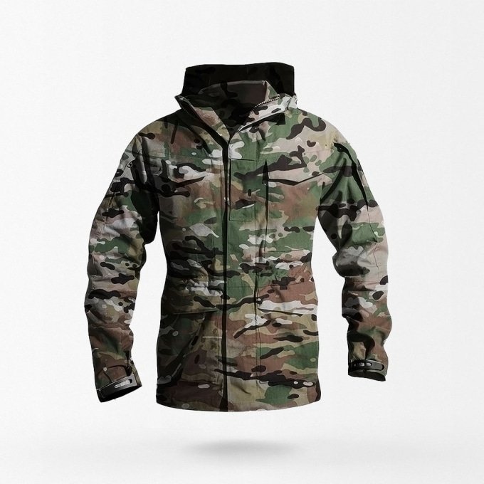 waterproof field jacket Multicam
