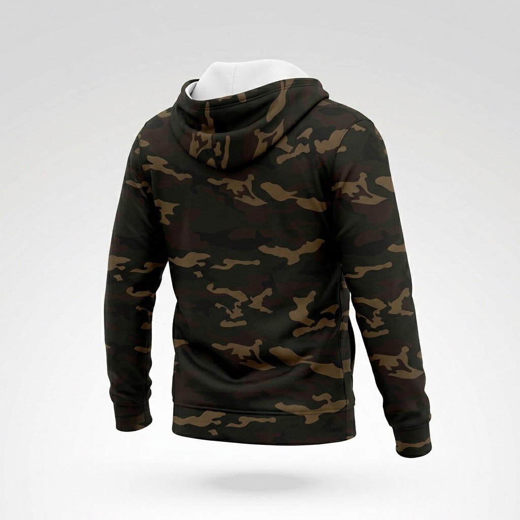 Woodland camo hoodie