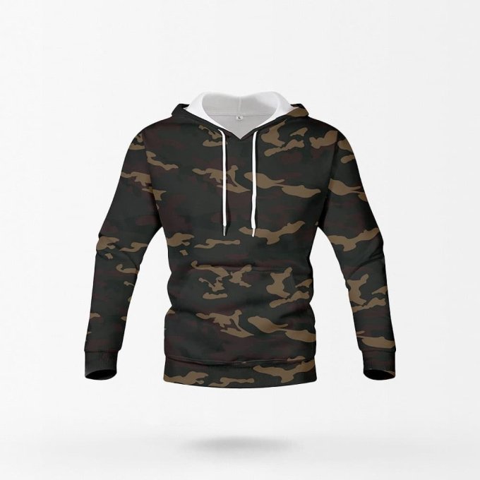 woodland camo hoodie