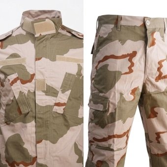 3 Color Desert Military Combat Uniform