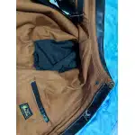 Flight jacket A2 Air Force Patch orange lining photo review