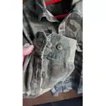 Green camo button shirt photo review