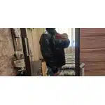 Flight jacket B3 with fur collar Black photo review