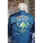 ma1 flight jacket air marine patches embroidered photo review