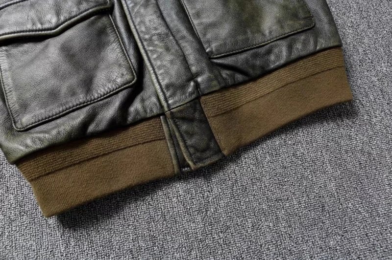 Air Force A2 slim fit flight jacket