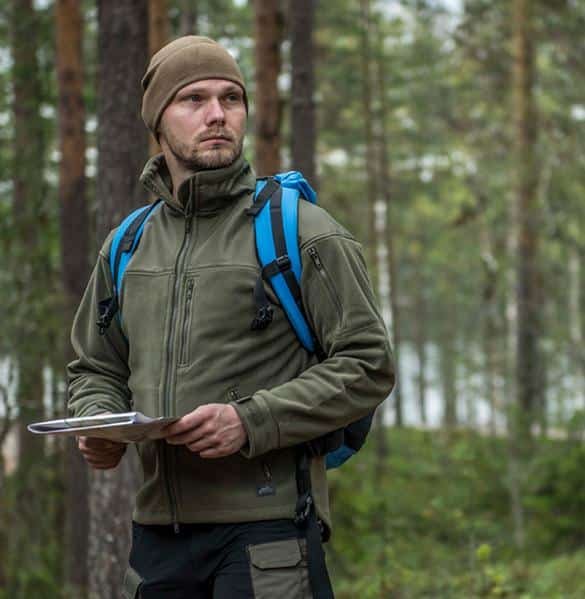 Veste polaire classique de l'armée