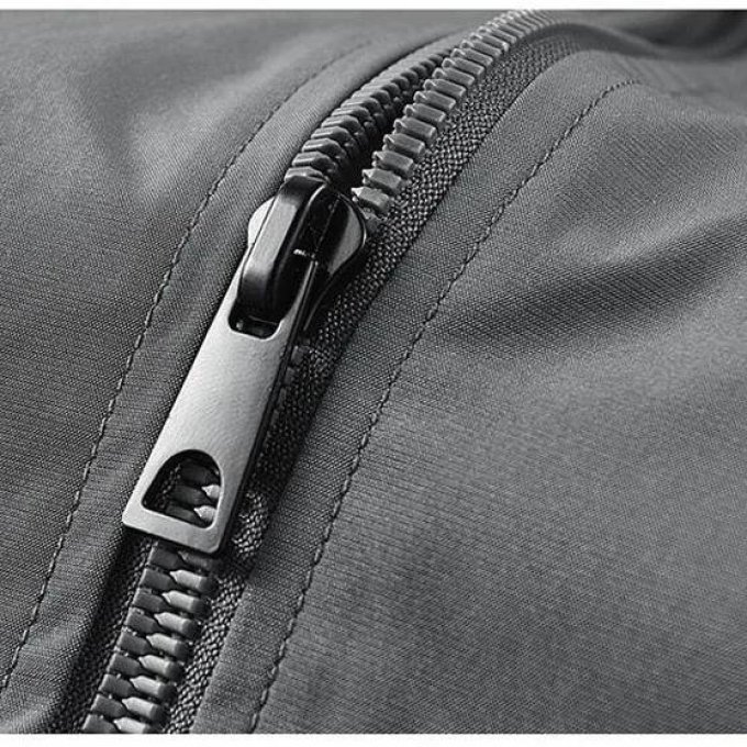 Bomber jacket cargo pockets with colar - Image 4