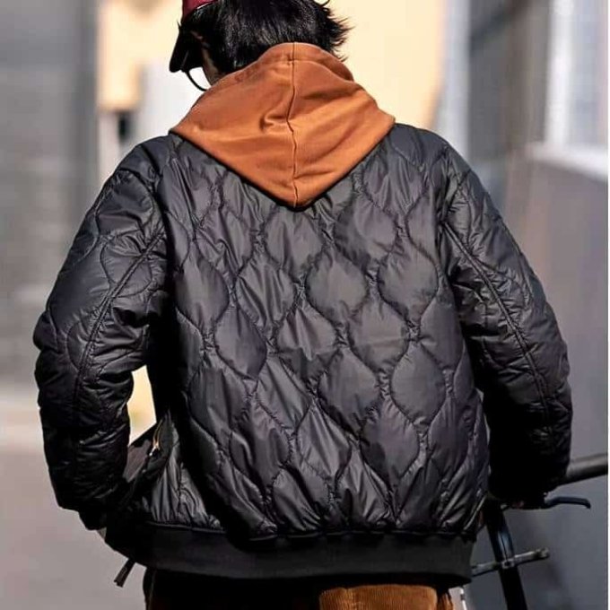 Bomber jacket liner - Image 2