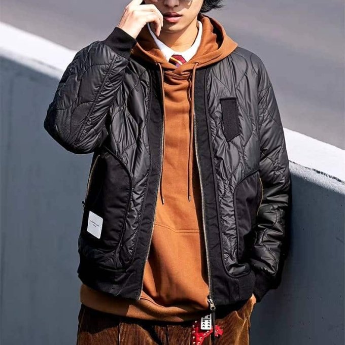 Bomber jacket liner - Image 4