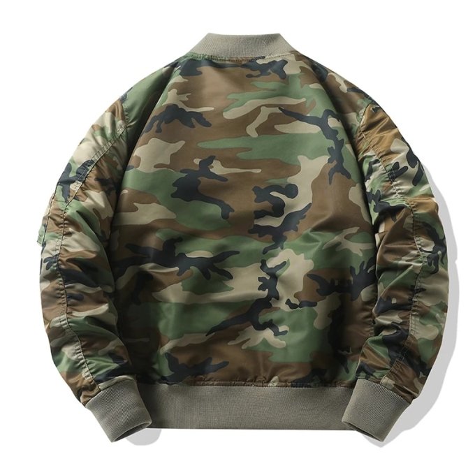 M81 Woodland Camo Flight Jacket