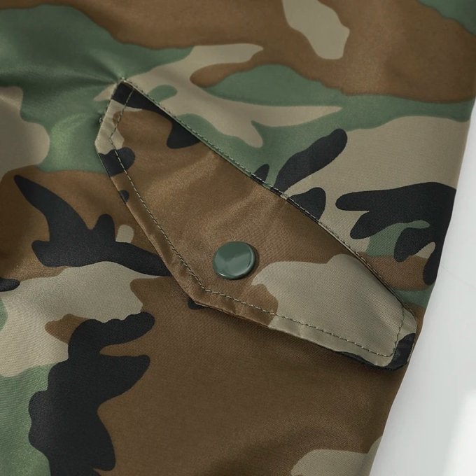 M81 Woodland Camo Flight Jacket