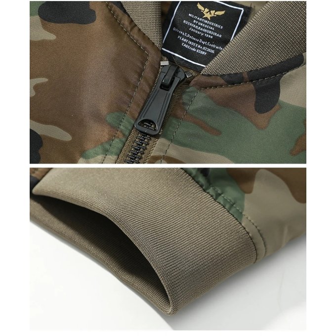 M81 Woodland Camo Flight Jacket