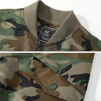 M81 Woodland Camo Flight Jacket