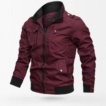 Men's Army Bomber Jacket red