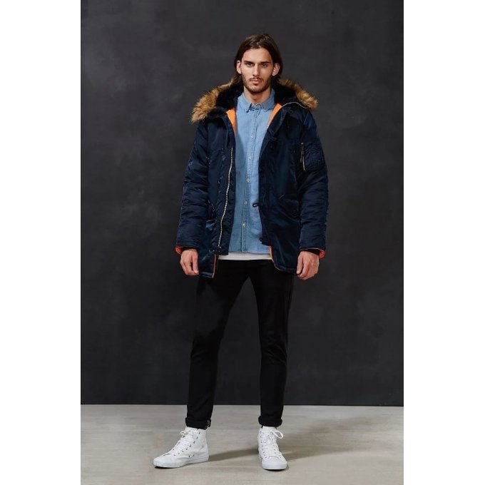 Men's N3B Polar Warm Cotton Parka