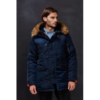 Men's N3B Polar Warm Cotton Parka