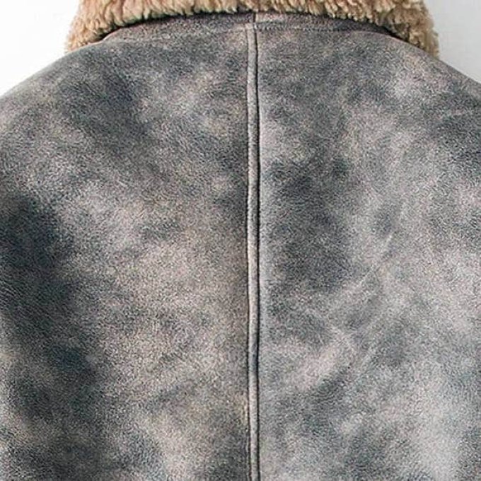 Military sheepskin coat - Image 8