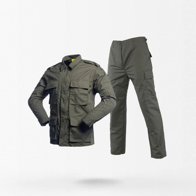 OD Green BDU army Uniform