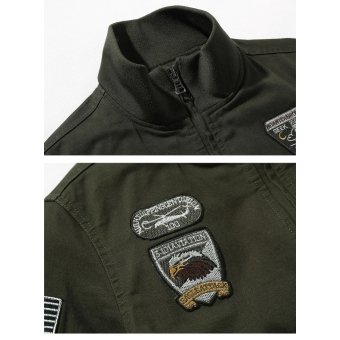 Us Air Force Bomber Jacket Men Black|Green|Khaki