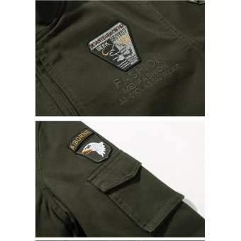 Us Air Force Bomber Jacket Men Black|Green|Khaki