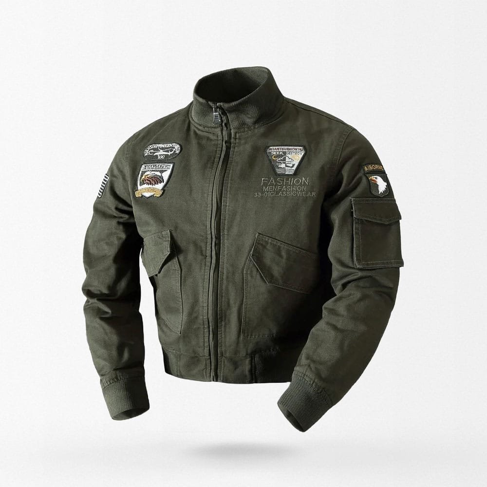 Us Air Force Bomber Jacket Men Black|Green|Khaki