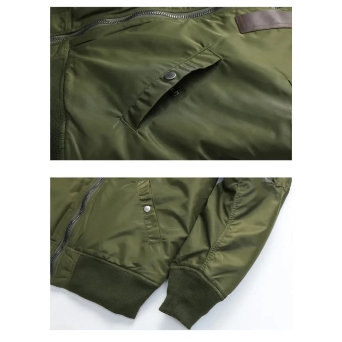Vintage B15 Bomber Flight Jacket Men