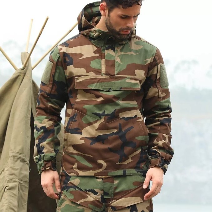 Woodland M81 anorak windbreaker - Image 4