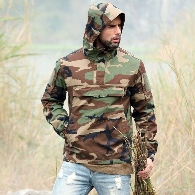 Woodland M81 anorak windbreaker - Image 5
