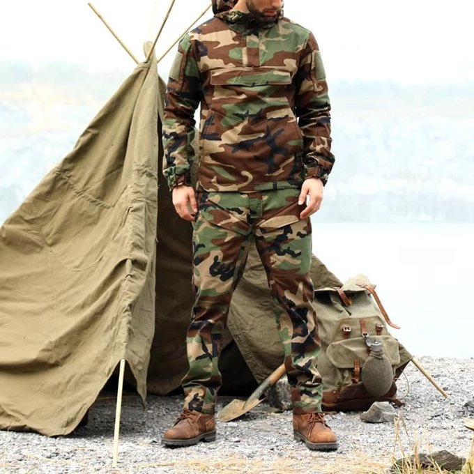 Woodland M81 anorak windbreaker - Image 3