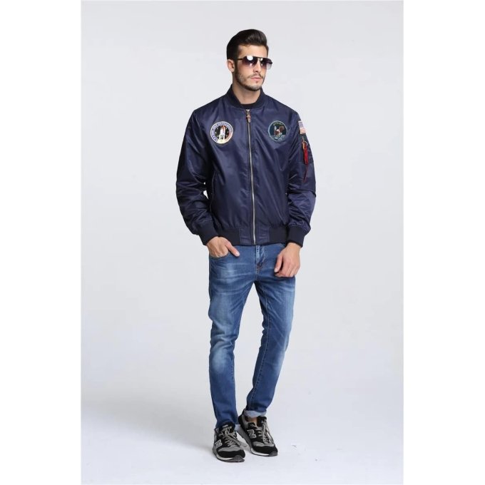 apollo ma 1bomber flight jacket