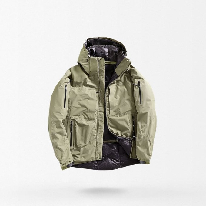 army waterproof winter jacket Olive
