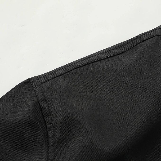 bassball style mens waterproof bomber jacket