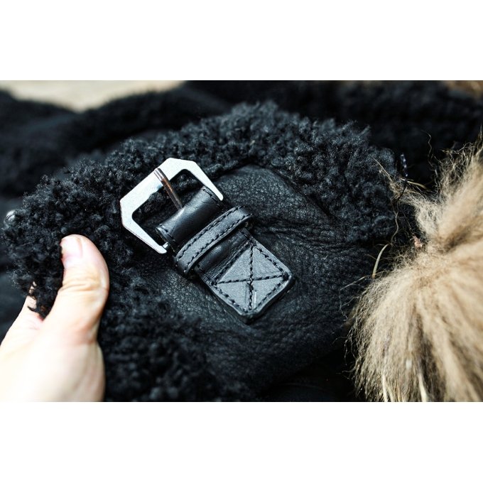 mens b7 shearling bomber fur jacket