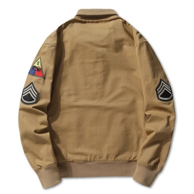 mens fury tanker bomber jacket Army Green|Black|Khaki|Navy Blue|White